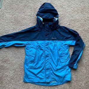 Marmot lightweight blue jacket